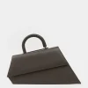Ironic Dark Brown Handbag