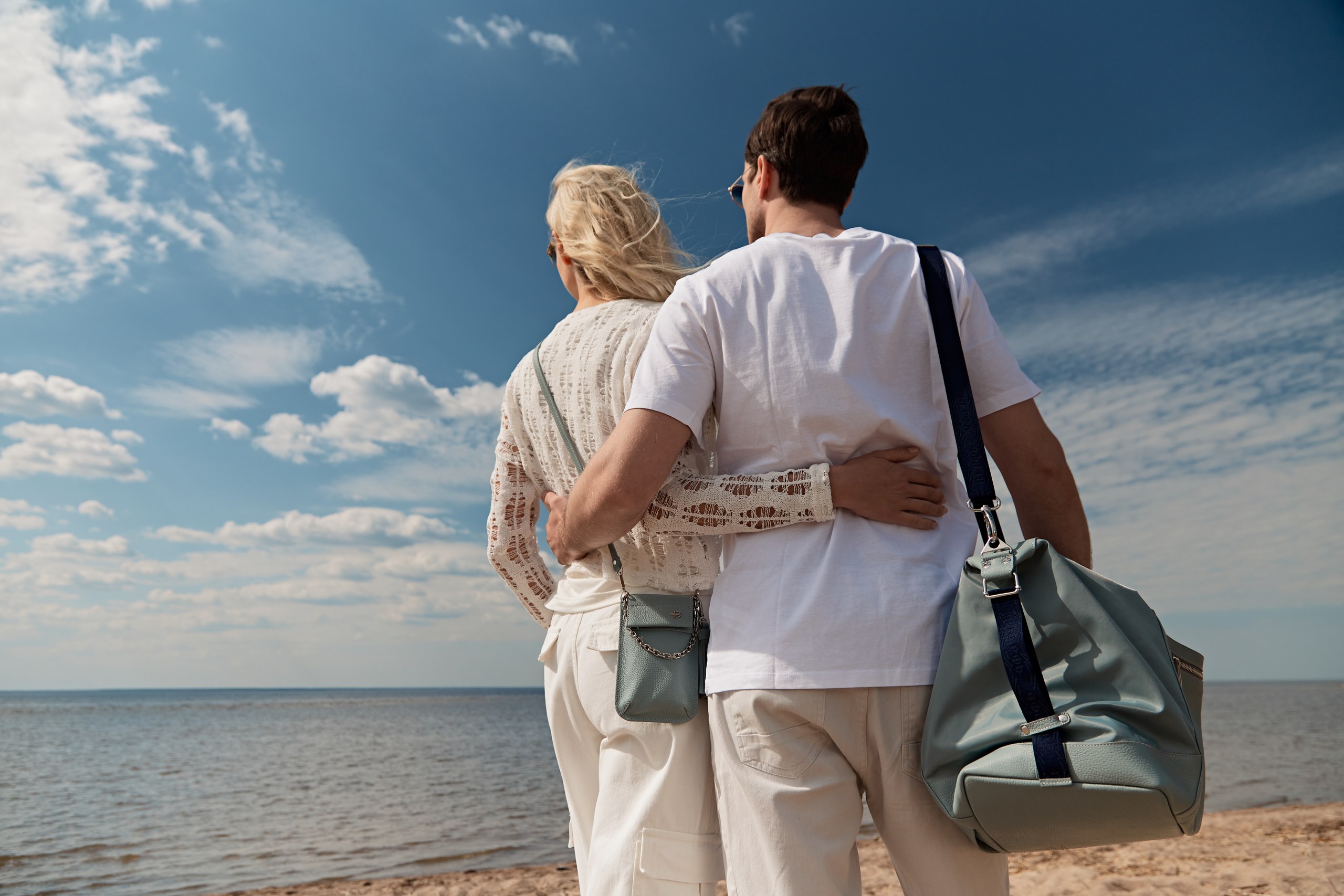 Brig Grey Blue Bag - Image 3