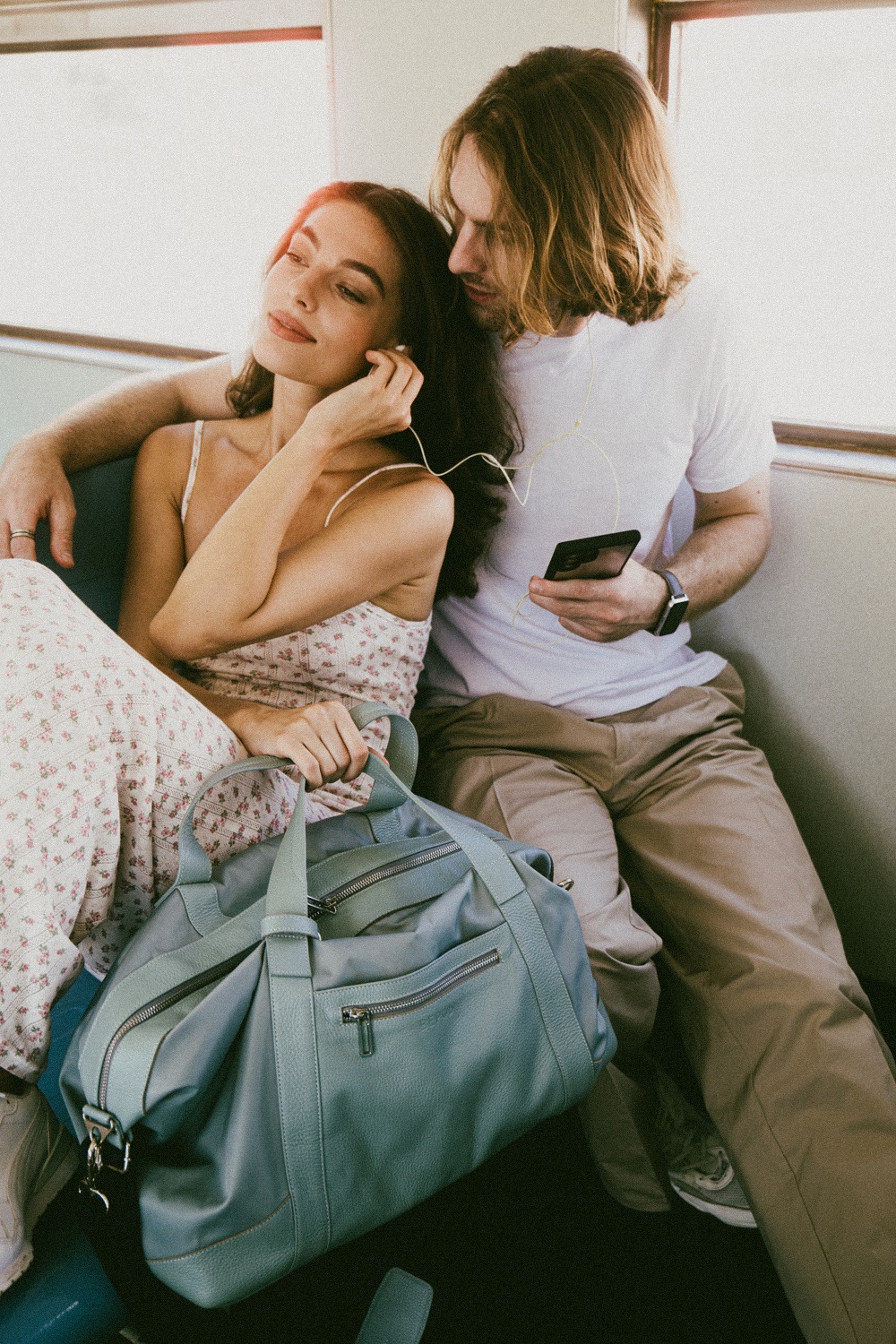 Brig Grey Blue Bag - Image 4