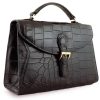 Exotic Crocodile Brown Briefcase