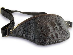 Exotic Caiman Bumbag Crossbody
