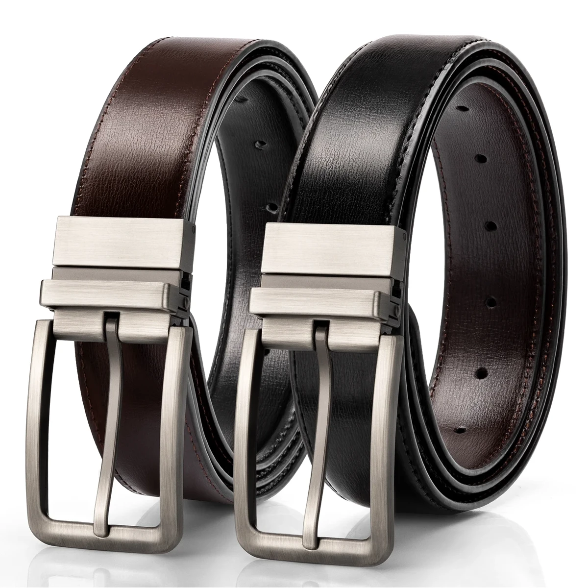 Reversible Leather Belts